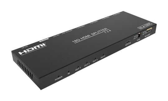 BZBGEAR 4K 60Hz HDMI Splitter with Down-Scaler w/Digital and Analog audio Output
