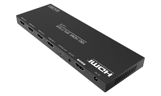 BZBGEAR 4K 60Hz HDMI Splitter with Down-Scaler w/Digital and Analog audio Output