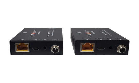 BZBGEAR 4K 18Gbps HDMI Extender with Bi-directional IR over a Single Cat5e/6 up to 165ft