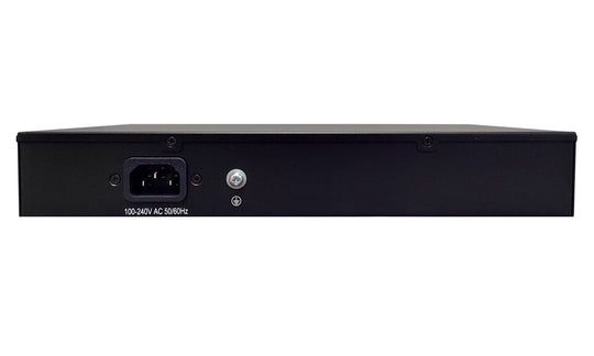 BZBGEAR 8-Port 1G Ethernet PoE+ Switch, 8 x PoE+ Ports @130W, with 2 x 1Gb SFP Uplinks, Fanless Powered by FS