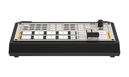 BZBGEAR 4-Channel/Input HDMI Live Streaming Video/Audio Production Switcher and Mixer with Intergrated Capture Card