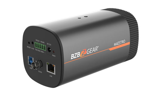 BZBGEAR 8MP IP POE USB3.0 SDI Wide Angle Educational Auto Tracking Camera