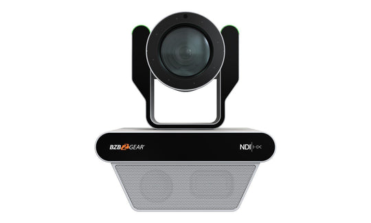 BZBGEAR Medical Grade Intelligent  4K UHD 30X NDI|HX PTZ Camera with Night Vision/Speakers/Microphone/Motion Detection