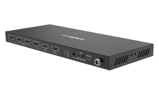 BZBGEAR 4X2 HDMI 4K 60Hz 18Gbps Matrix Switcher with Audio/Downscaling Support