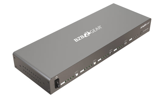 BZBGEAR 4×4 4K 60Hz HDR HDMI Matrix Switcher with Auto Downscaling and RS-232/IP/Cloud
