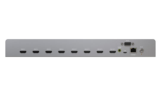 BZBGEAR 4×4 4K 60Hz HDR HDMI Matrix Switcher with Auto Downscaling and RS-232/IP/Cloud