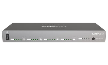 BZBGEAR 4×4 4K 60Hz HDR HDMI Matrix Switcher with Auto Downscaling and RS-232/IP/Cloud