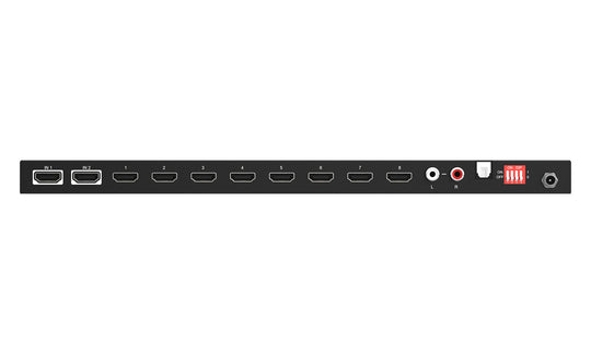BZBGEAR 8-Port HDMI 4K 18Gbps 60Hz Splitter/Distribution Amplifier w/CEC Turn On/Off TV