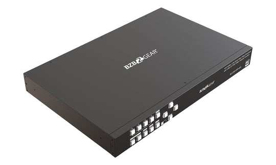 BZBGEAR 4K/UHD 4X2 Seamless Multiviewer/Presentation Switcher/Scaler with USB Capture Card