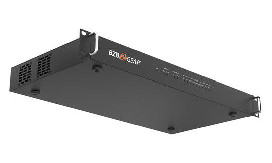 BZBGEAR 3X3 4K 18Gbps UHD HDMI 2.0 Video Wall Processor/Controller with Audio and IP/RS232 Control