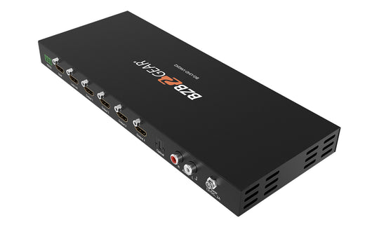BZBGEAR 2X2 4K 18Gbps UHD HDMI Video Wall Processor/Controller with Audio Support