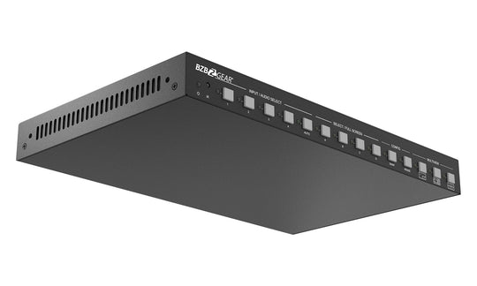 BZBGEAR 4X1 4K UHD HDMI Seamless Multiviewer/Switcher/Scaler with Audio and RS-232 Support