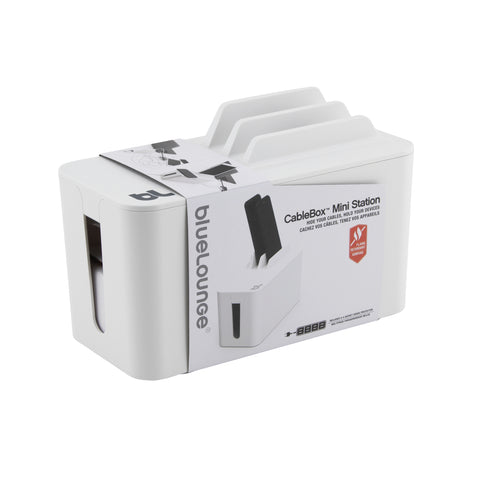 Bluelounge Cablebox Mini Station Cable Management System w/ Surge Protector