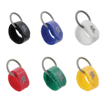 Bluelounge Cable Ties, Assorted Colors