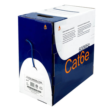 NetStrand 1000ft Solid Cat6e Cable - 23AWG 600MHz CMR, ETL