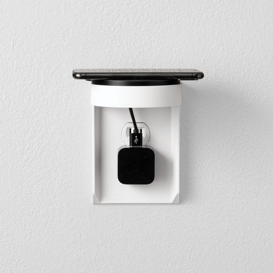 Bluelounge Socket Station Smart Hub Shelf