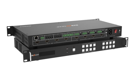 BZBGEAR HDMI Video Wall Processor & Seamless Matrix Switcher – FireFold