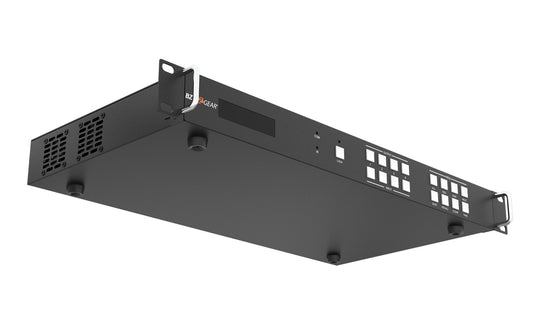 BZBGEAR 4X4 4K 18Gbps UHD HDMI Video Wall Processor & Seamless Matrix Switcher with Scaler/IR/Audio/IP and RS-232
