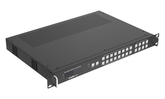 BZBGEAR 8x8 HDMI Video Wall Processor & Seamless Matrix Switcher w/Scaler, IR and Audio