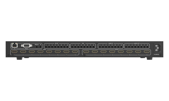BZBGEAR 8x8 HDMI Video Wall Processor & Seamless Matrix Switcher w/Scaler, IR and Audio