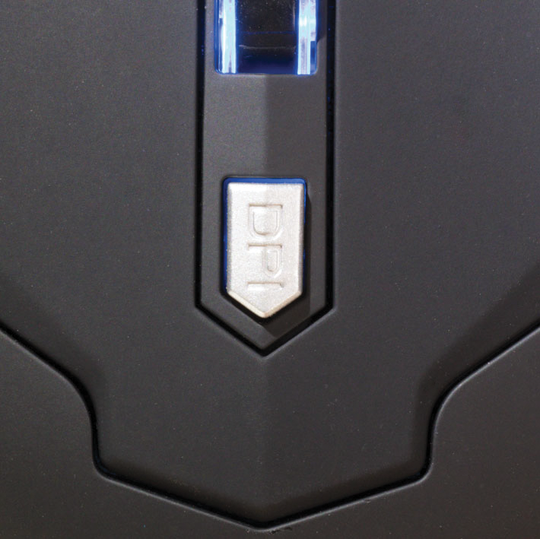 Velocilinx Brennus VXGM-MS5B-10K-BK Optical Gaming Mouse, Silver and Black