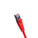 Cat6 Shielded Ethernet Patch Cable, Snagless Boot - Red