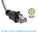 CAT6A Armored Patch Cable, Anti-Rodent, 24AWG