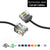 Cat6A Super-Slim Ethernet Patch Cable, UTP, Bare Copper, 32AWG - Black