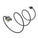 Cat6A Super-Slim Ethernet Patch Cable, UTP, Bare Copper, 32AWG - Black