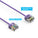 Cat6A Super-Slim Ethernet Patch Cable, UTP, Bare Copper, 32AWG - Purple