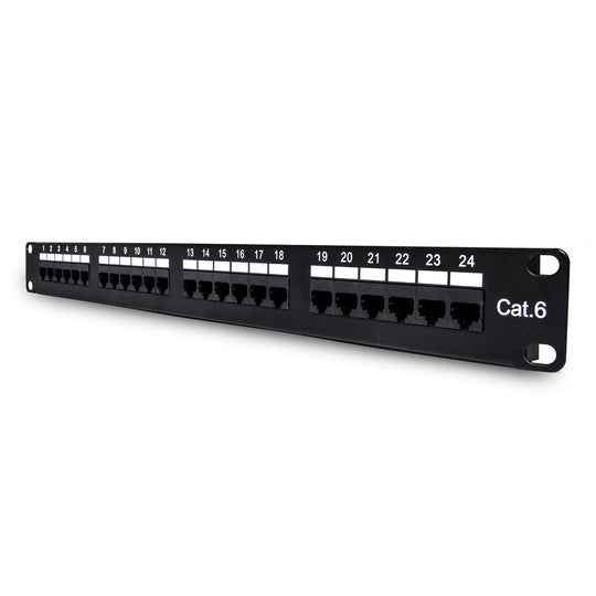 Vertical Cable Cat6 Patch Panel - 110 Type, UL