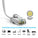 Cat6 28AWG, Pure Bare Copper,RJ45 Slim Ethernet Network Cable - White