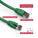 Cat8 S/FTP Shielded Ethernet Patch Cable, Snagless Boot, (0.5-50ft) - Green
