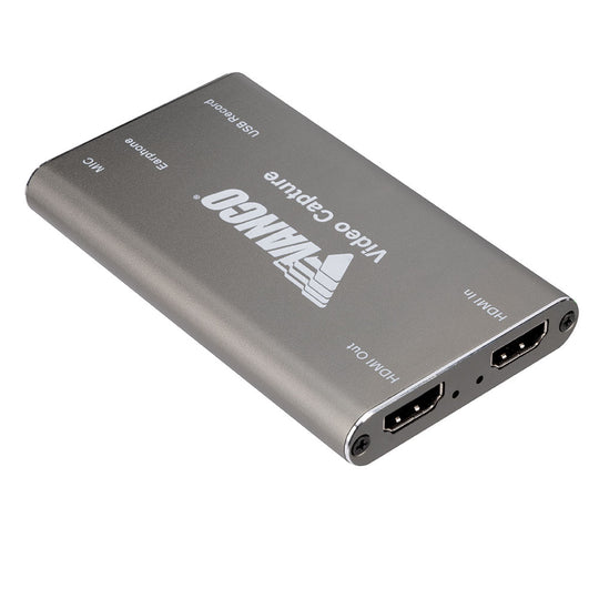 Vanco 4K HDMI to USB Video Capture Device with Audio Embedding and De-embedding
