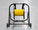 Jonard Tools Steel Cable Caddy with Wheels & Pull Strap, 21" Wide