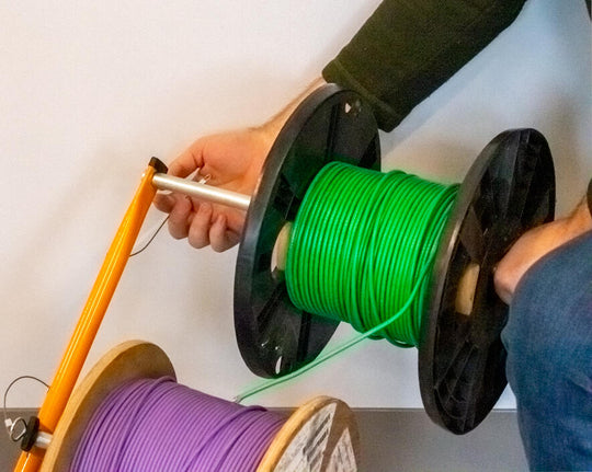 Jonard Tools Double Decker Steel Cable Caddy, 21" Wide