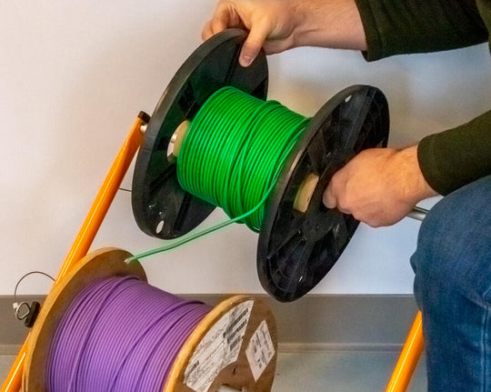 Jonard Tools Double Decker Steel Cable Caddy, 21" Wide