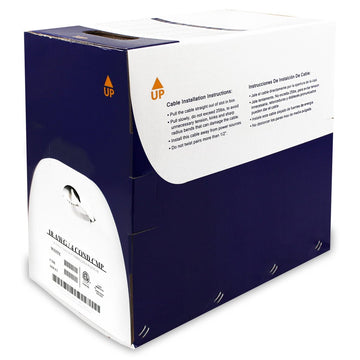 Wavenet 18/4 Control Cable  Plenum White Reelex II 1000ft Box, ETL