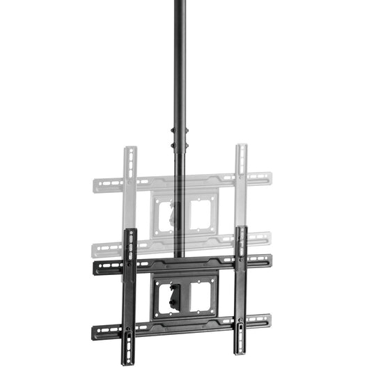 Rhino Brackets Full Motion TV Ceiling Mount for 37-80" Screens w/ 62.1" Arm