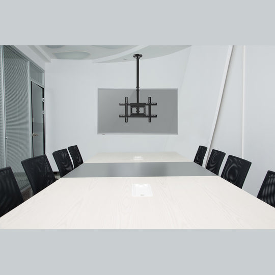 Rhino Brackets Full Motion TV Ceiling Mount for 37-80" Screens w/ 61.7" Arm