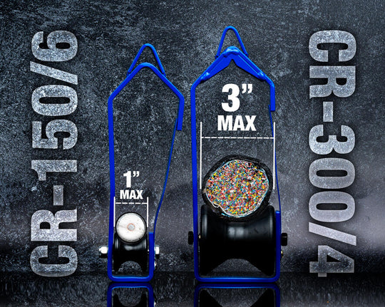 Jonard Tools Cable Roller for Cables up to 3" Diameter (Pack of 4)