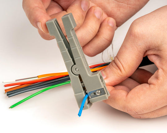 Jonard Tools Compact Cable Slit & Ring Tool, (0 - 0.125")