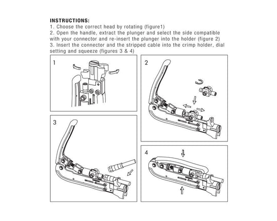 Jonard Tools Universal Compression Tool