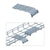 Quest Cable Tray Guider, Zinc