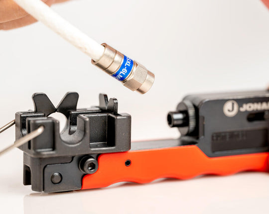 Jonard Tools 360° Compression Tool for Long RG6, & RG11 Style F Connectors