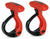 Gardner Bender Cable Wraptor, 2 Medium, Black/Red, CW-T2R2
