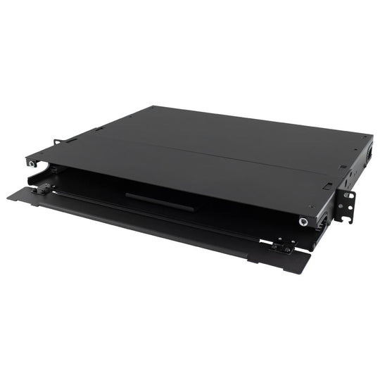Lynn 1U Rack Mount Fiber Patch Panel Enclosure (Unloaded)