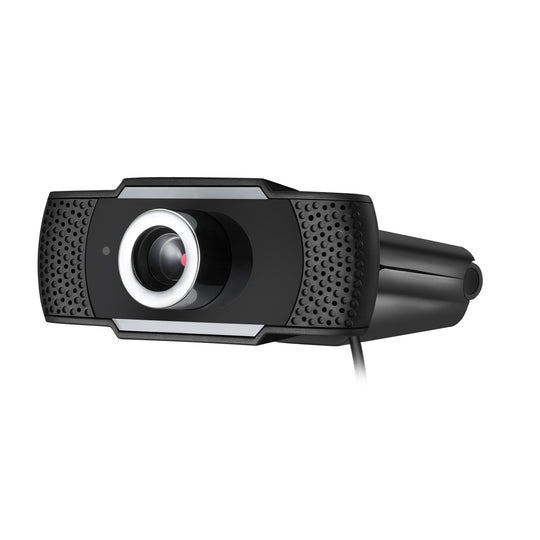 Adesso CYBERTRACK H4 1080P HD USB Webcam with Built-in Microphone