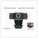 Adesso CYBERTRACK H4 1080P HD USB Webcam with Built-in Microphone