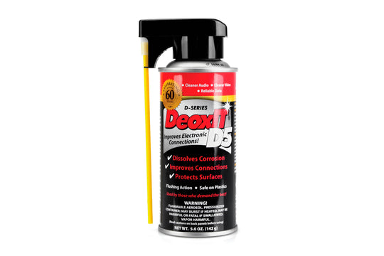 Hosa CAIG DeoxIT Contact Cleaner, 5% Spray, 5oz